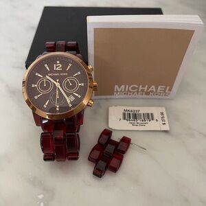 Women's Michael Kors Audrina Chronograph Glitz Watch MK6237